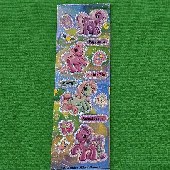SL6:  Sandylion Character Sticker Lot-14 Pieces-My Little Pony Sesame Street etc - Picture 9 of 16